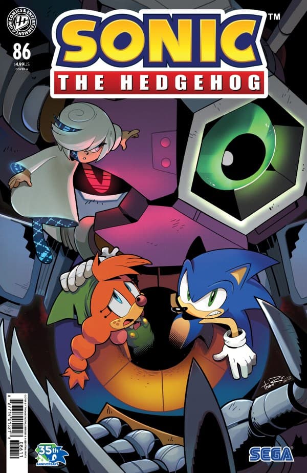 Sonic the Hedgehog #86 cover