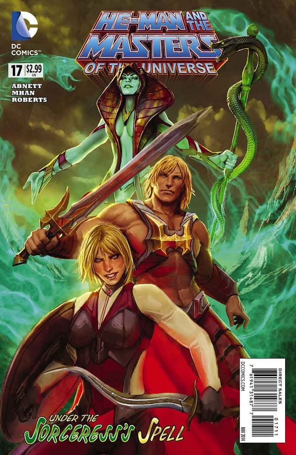 He-Man and the Masters of the Universe #17 cover