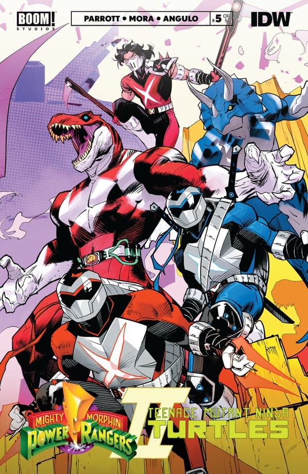 Mighty Morphin Power Rangers/Teenage Mutant Ninja Turtles II #5 cover