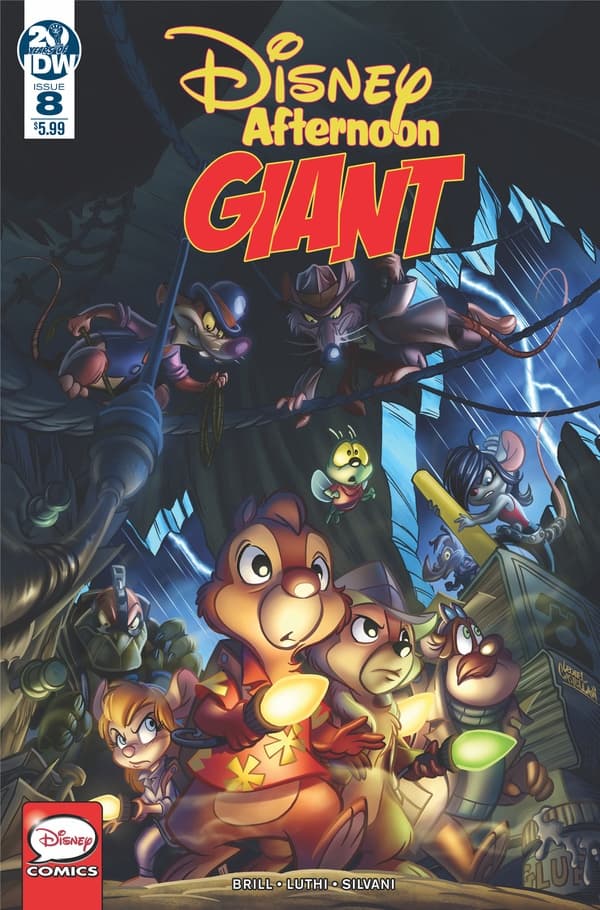 Disney Afternoon Giant #8 cover
