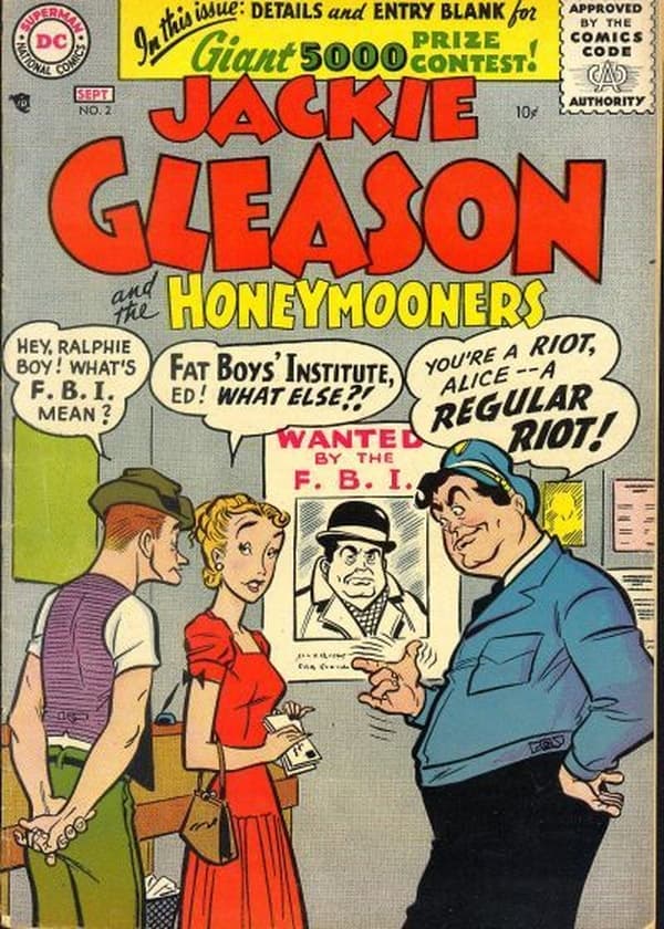 Jackie Gleason and the Honeymooners #2 cover