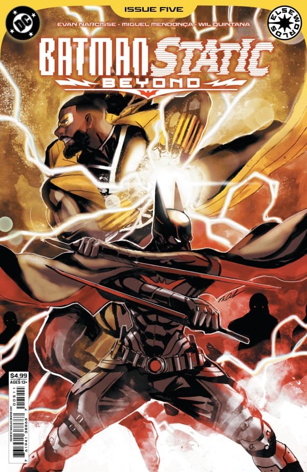 Batman/Static: Beyond #5 cover