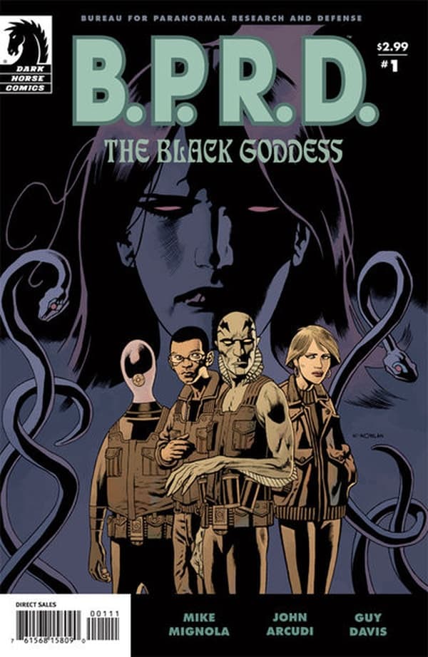 B.P.R.D.: The Black Goddess #1 cover