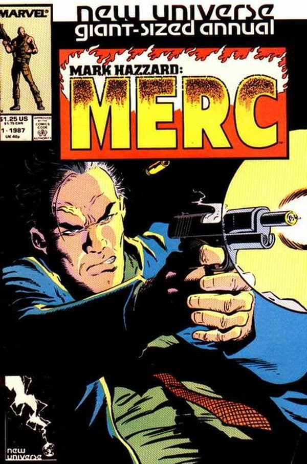 Mark Hazzard: Merc Annual #1 cover