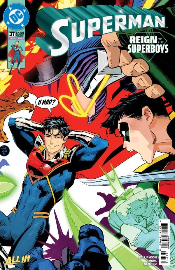 Superman #37 cover