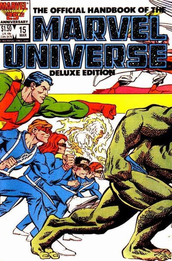 The Official Handbook of the Marvel Universe #15 cover