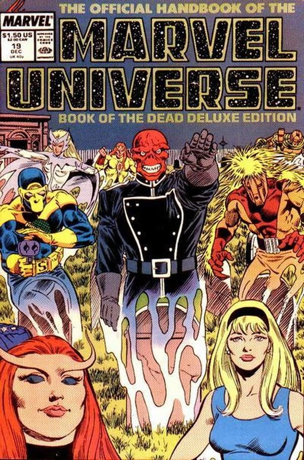 The Official Handbook of the Marvel Universe #19 cover