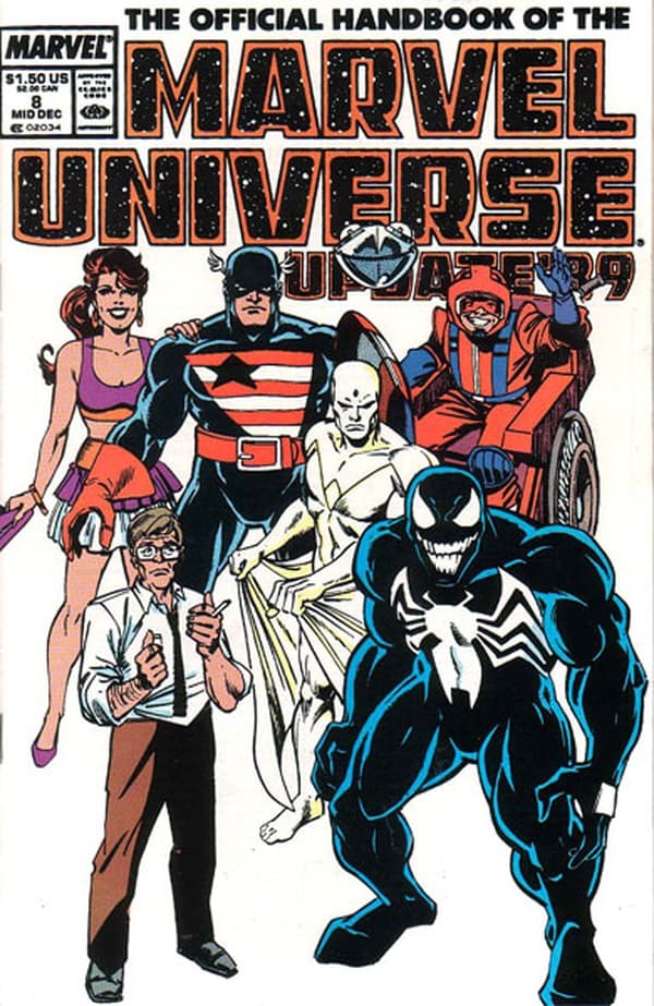 The Official Handbook of the Marvel Universe #8 cover