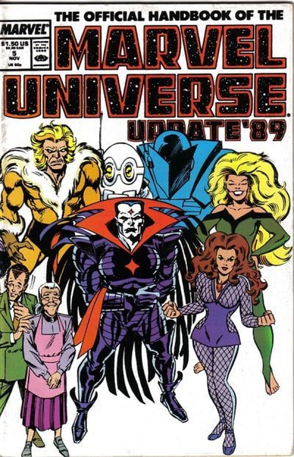 The Official Handbook of the Marvel Universe #5 cover