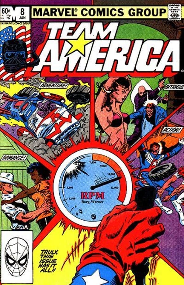 Team America #8 cover