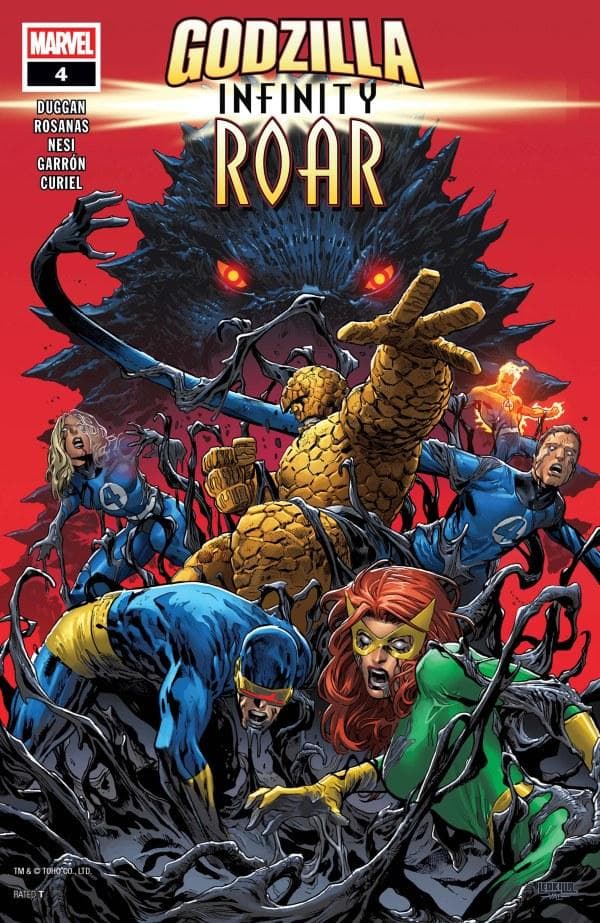 Godzilla: Infinity Roar #4 cover