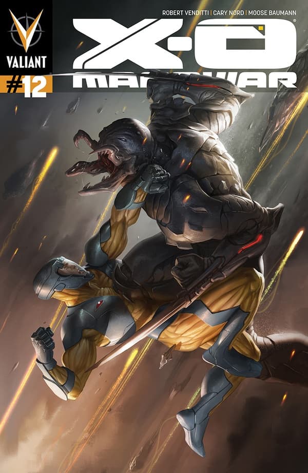 X-O Manowar #12 cover