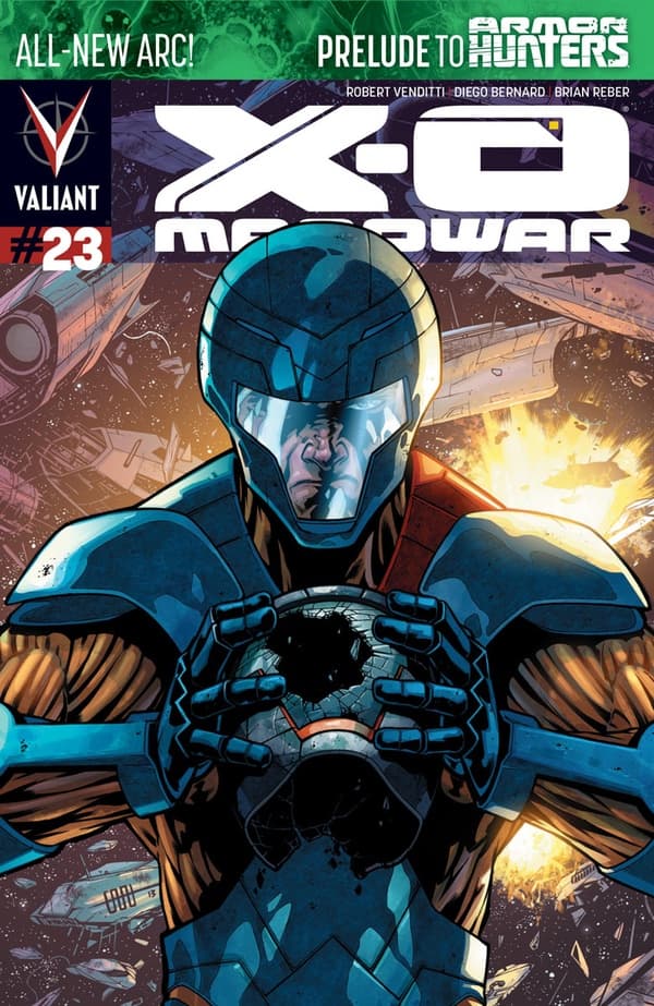 X-O Manowar #23 cover