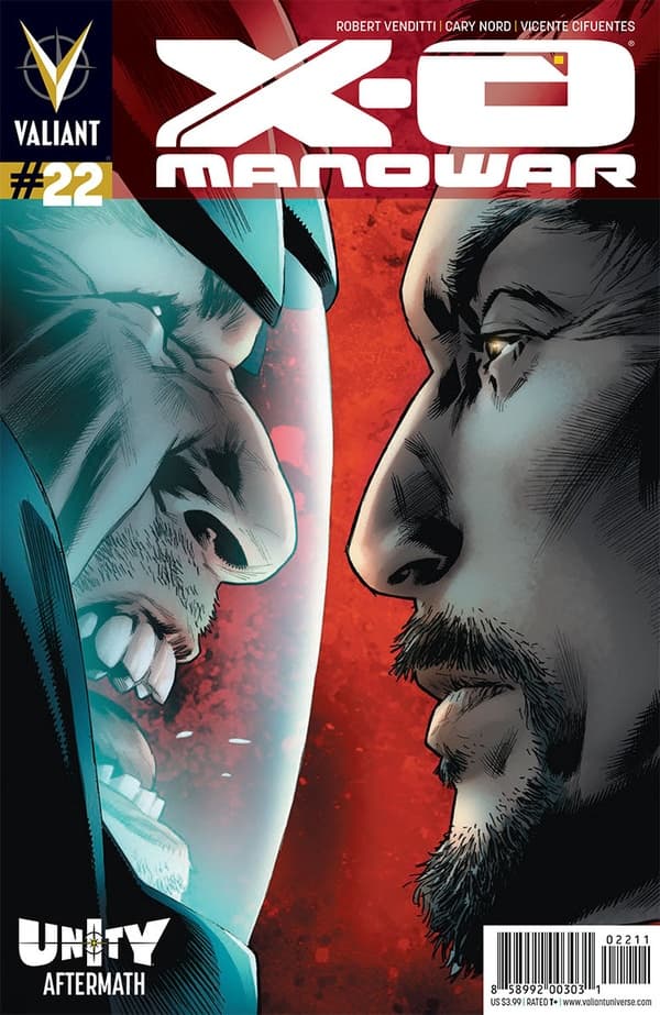 X-O Manowar #22 cover