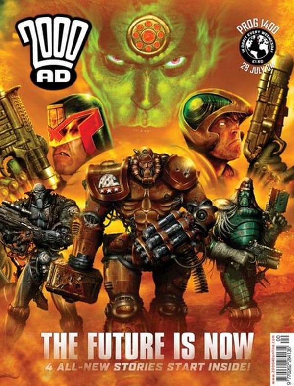 2000 AD #1400 cover