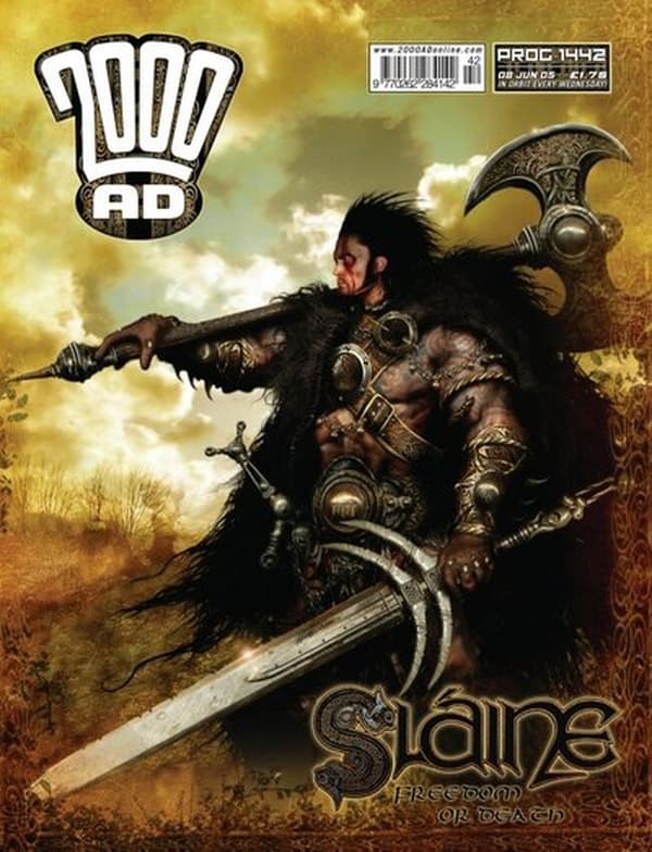 2000 AD #1442 cover
