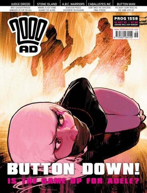 2000 AD #1558 cover
