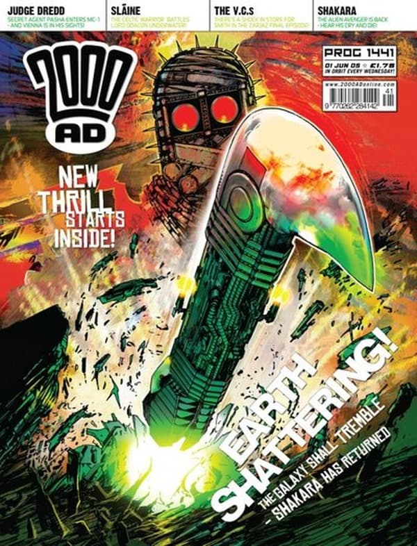 2000 AD #1441 cover