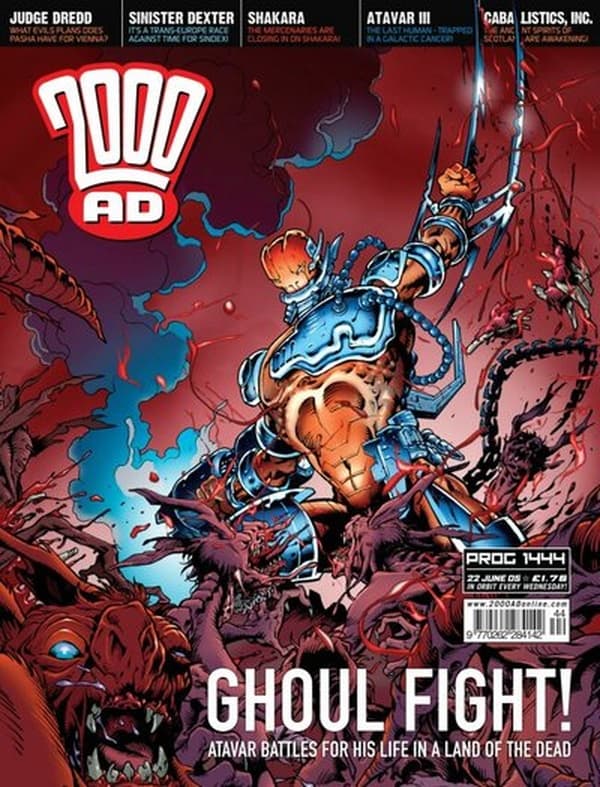 2000 AD #1444 cover