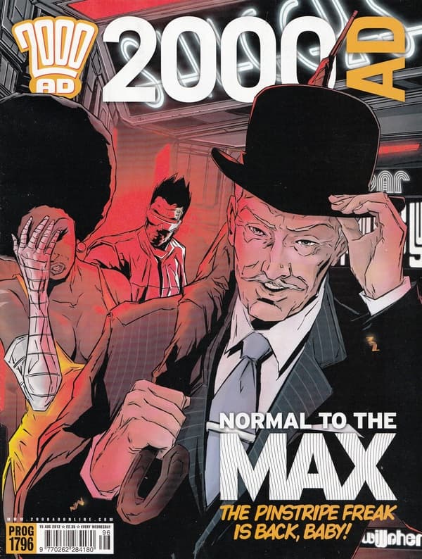 2000 AD #1796 cover