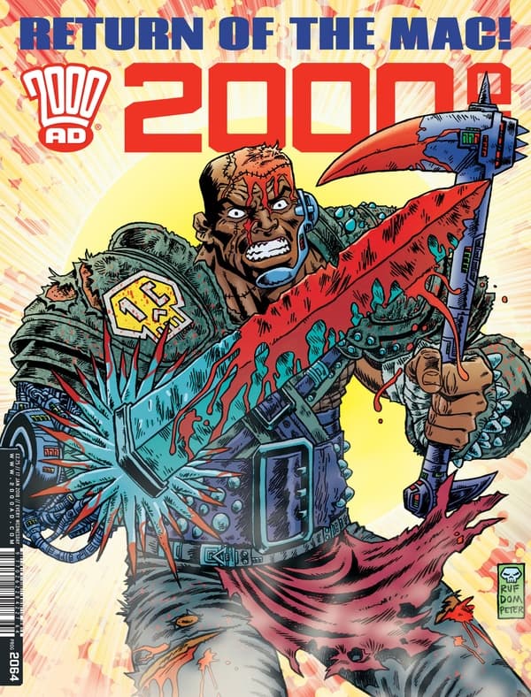 2000 AD #2064 cover