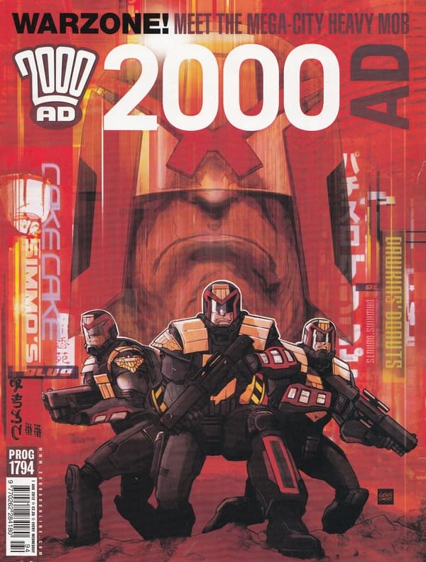 2000 AD #1794 cover