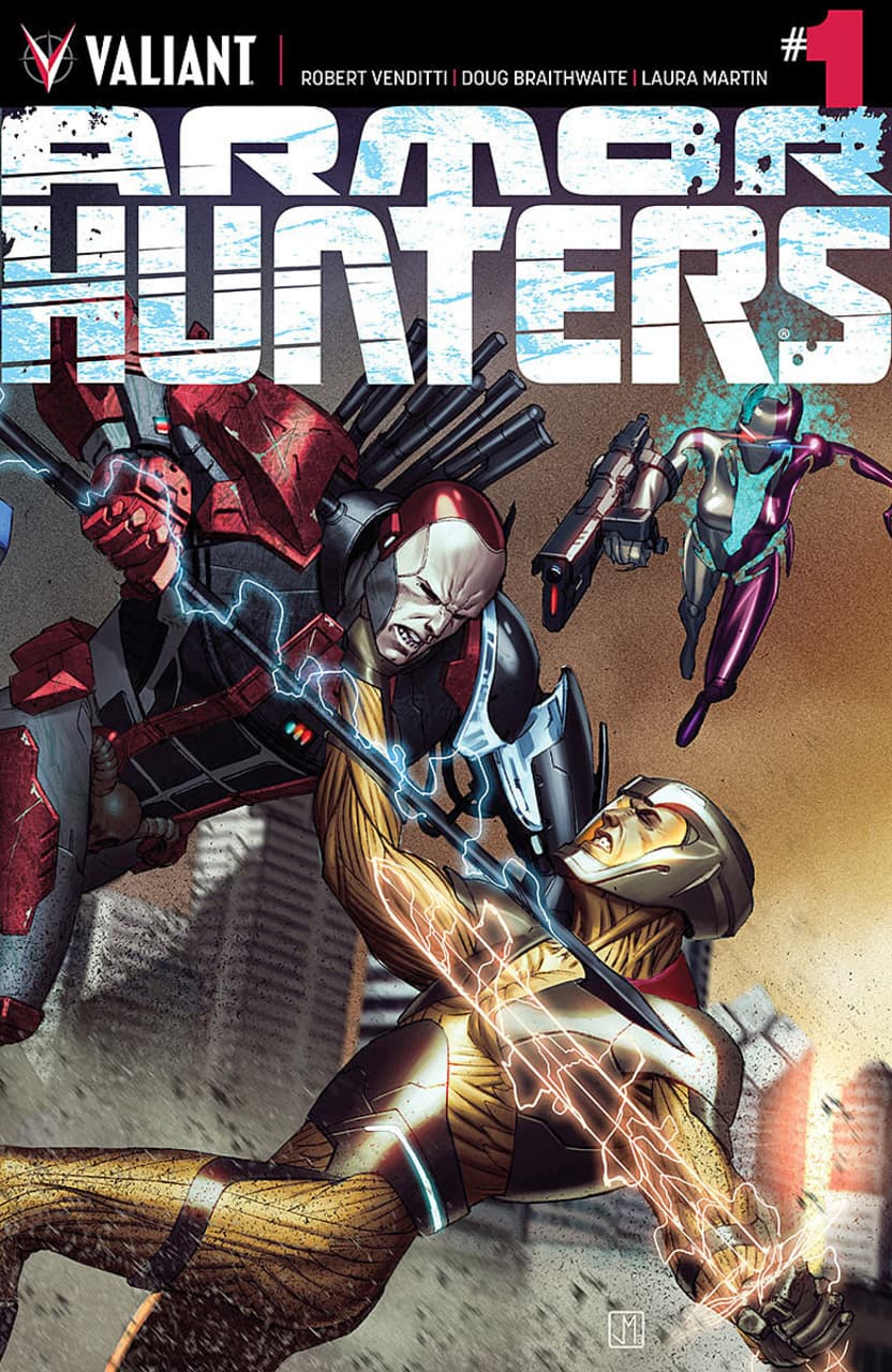 Armor Hunters cover — © Valiant Comics