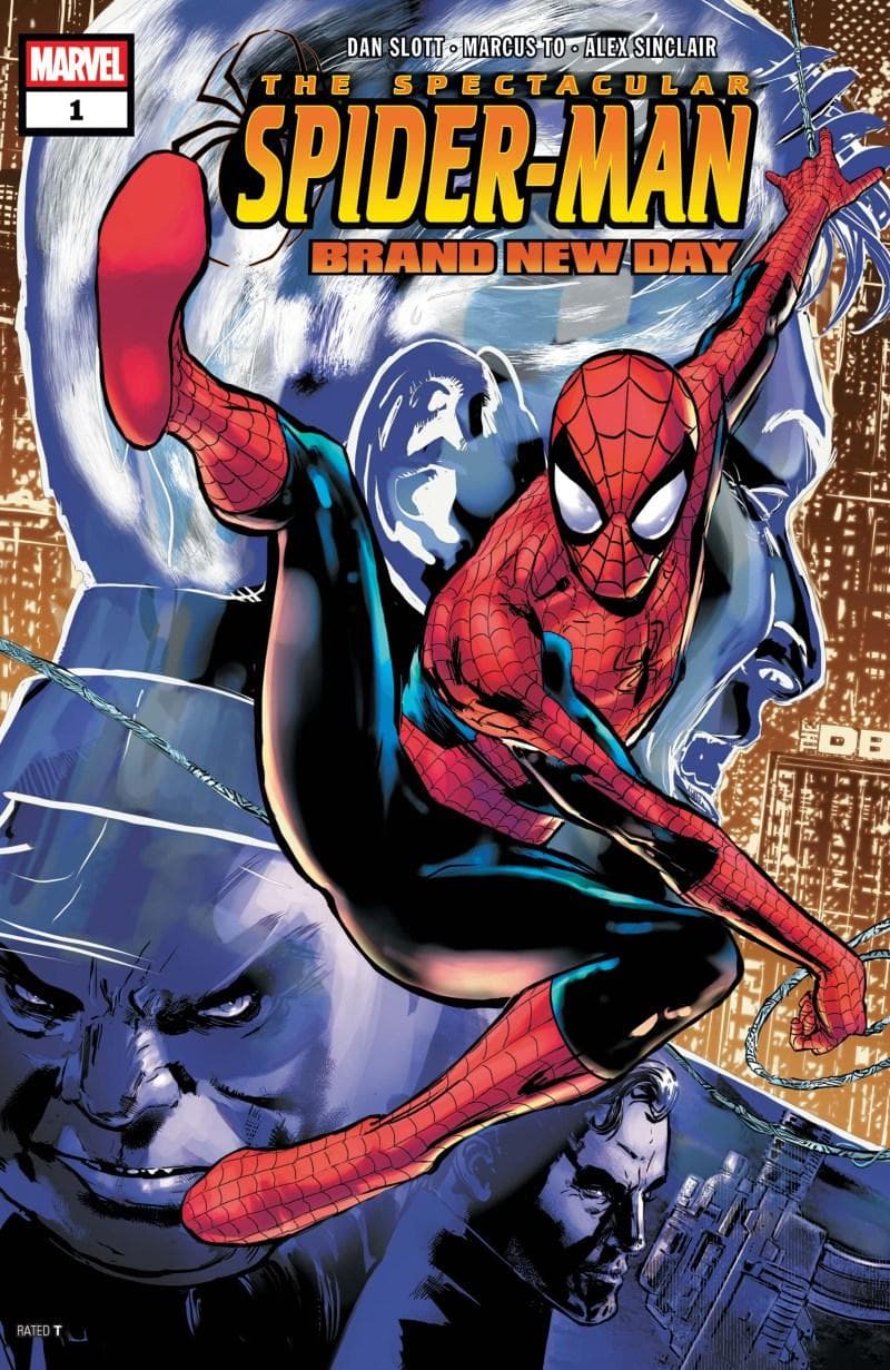 Spectacular Spider-Man: Brand New Day cover — © Marvel Comics