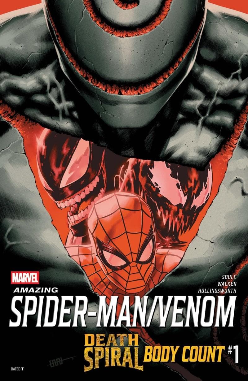 Amazing Spider-Man / Venom: Death Spiral - Body Count cover — © Marvel Comics