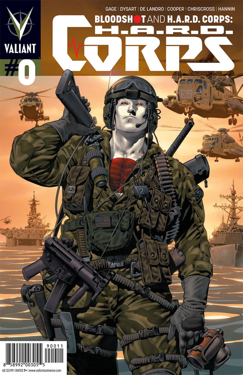 Bloodshot and H.A.R.D.Corps: H.A.R.D.Corps #0 cover