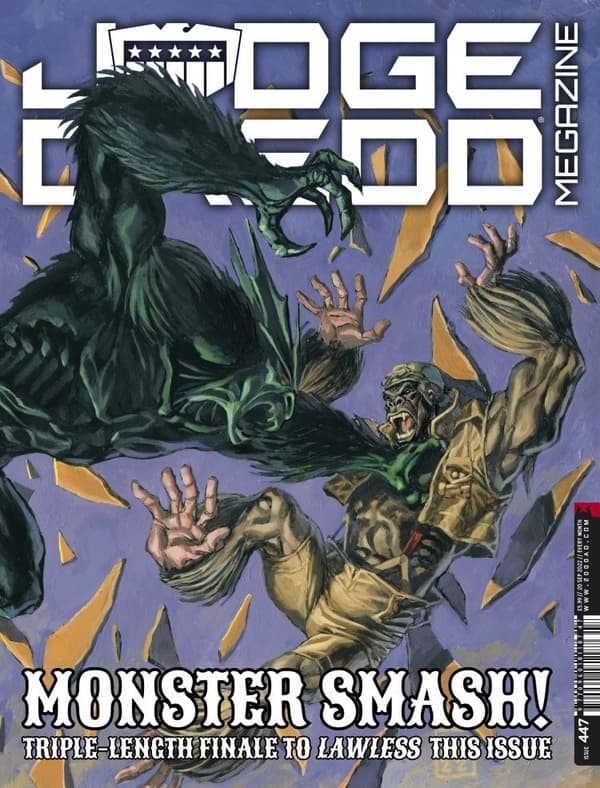 Judge Dredd Megazine #447