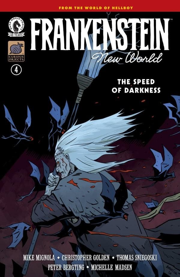Frankenstein: New World – The Speed of Darkness cover — © Dark Horse Comics