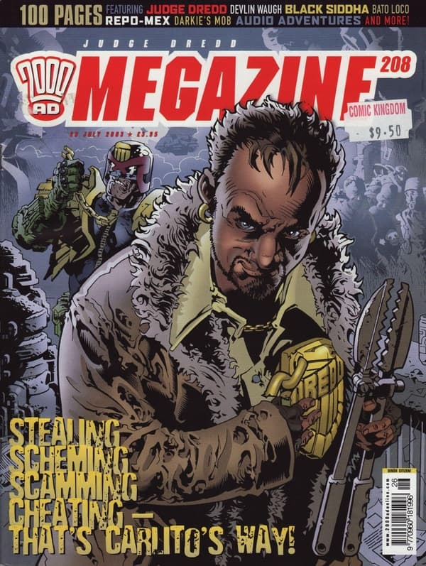 Judge Dredd Megazine #208