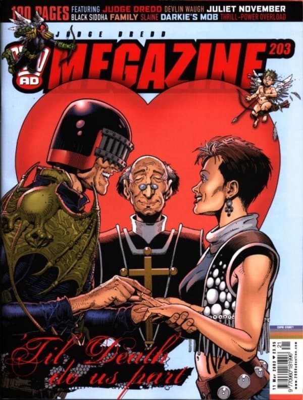 Judge Dredd Megazine #203
