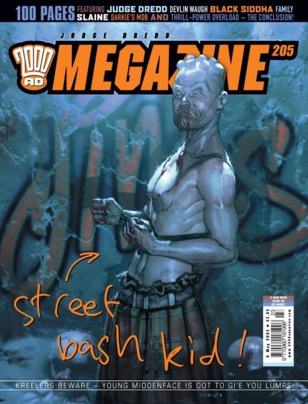 Judge Dredd Megazine #205