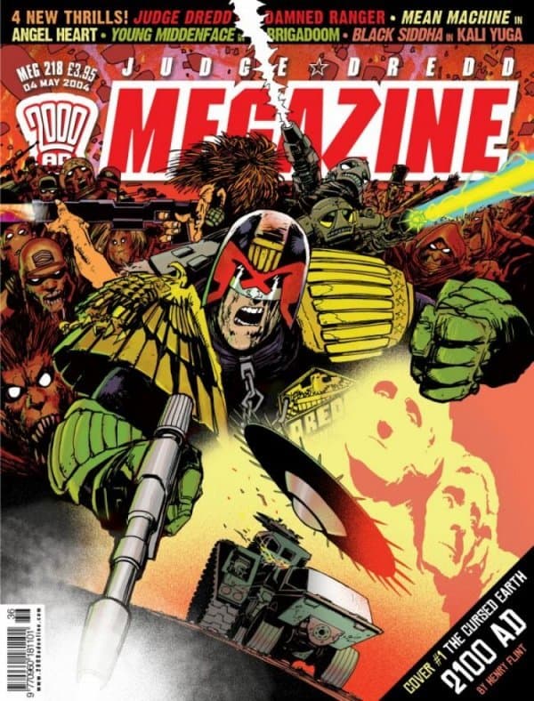 Judge Dredd Megazine #218