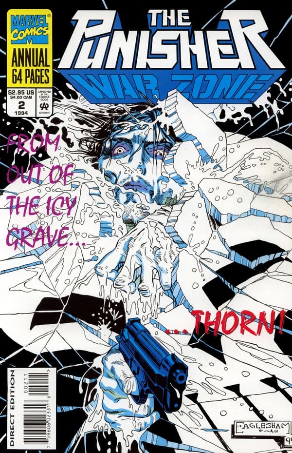 The Punisher War Zone Annual #2 cover