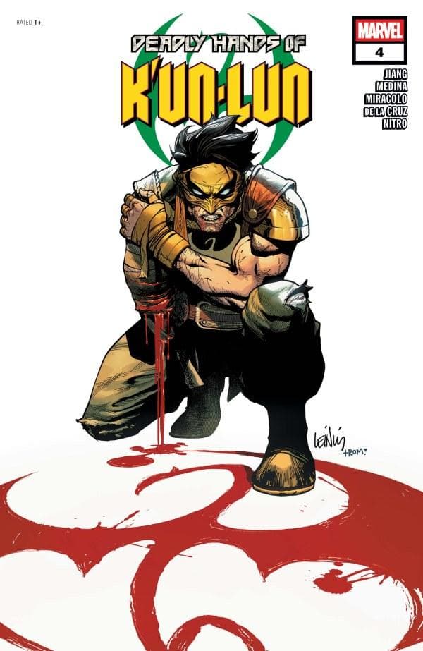 Deadly Hands of K'un-Lun #4 cover