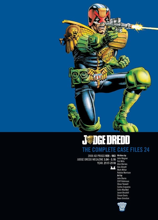 Judge Dredd The Complete Case Files #24 cover