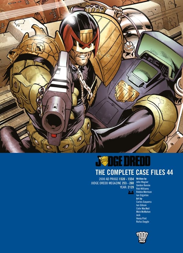 Judge Dredd The Complete Case Files #44 cover