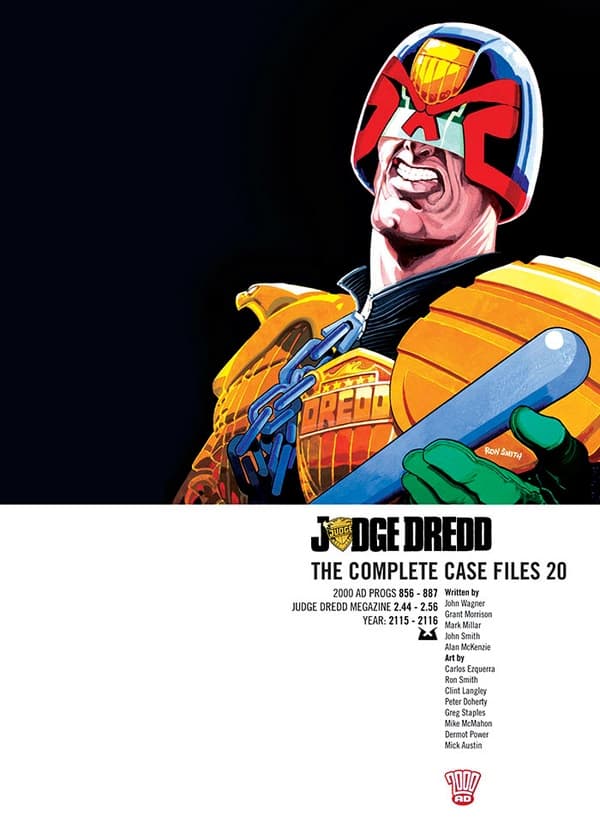 Judge Dredd The Complete Case Files #20 cover