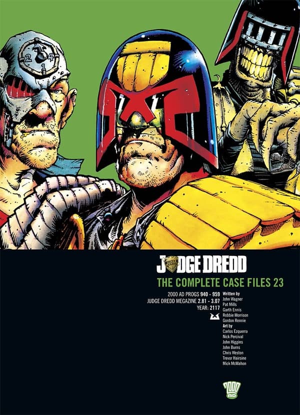 Judge Dredd The Complete Case Files #23 cover
