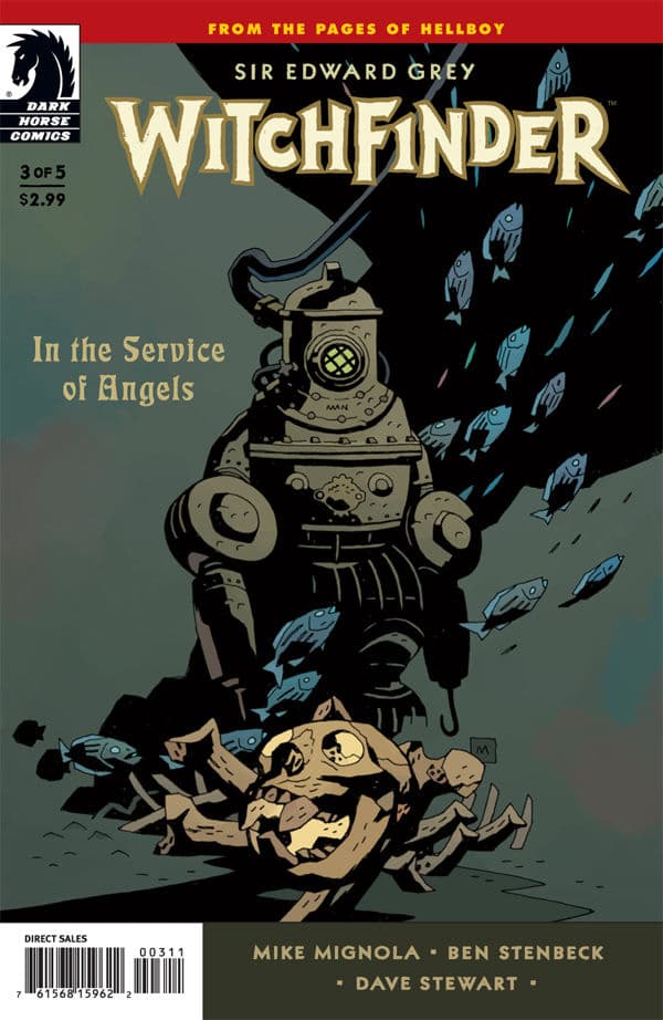 Sir Edward Grey, Witchfinder: In the Service of Angels #3 cover