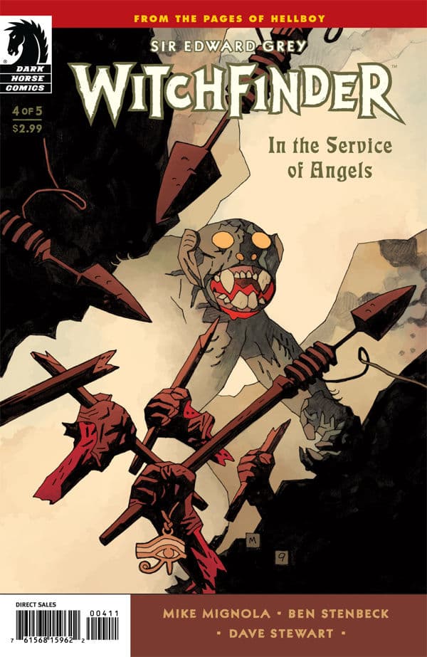 Sir Edward Grey, Witchfinder: In the Service of Angels #4 cover