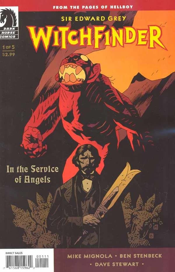 Sir Edward Grey, Witchfinder: In the Service of Angels #1 cover