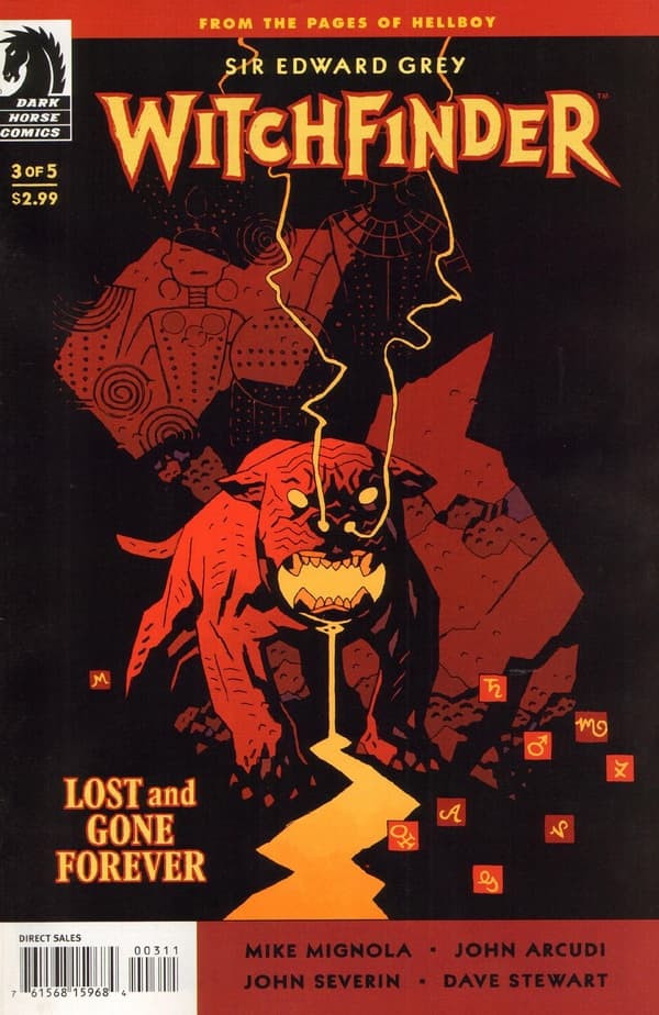 Sir Edward Grey, Witchfinder: Lost and Gone Forever #3 cover