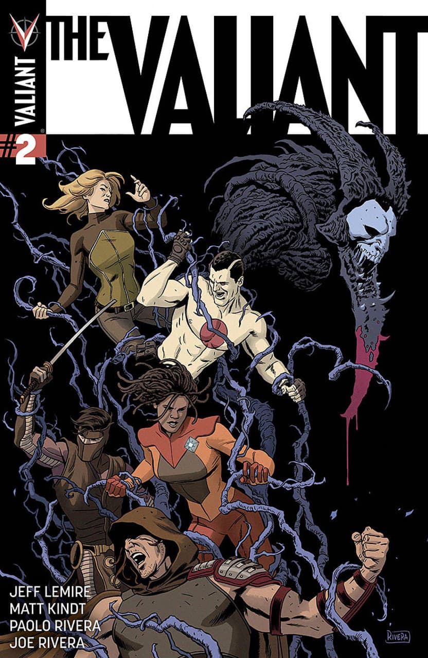 The Valiant #2 cover
