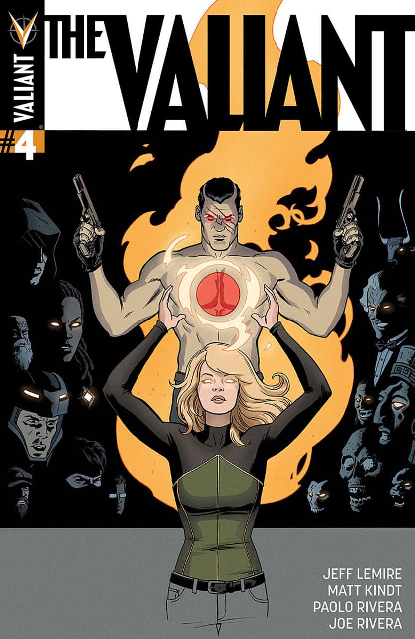 The Valiant #4 cover