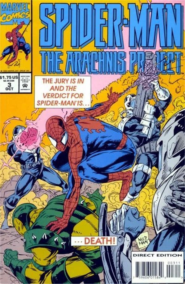 Spider-Man: The Arachnis Project #3 cover