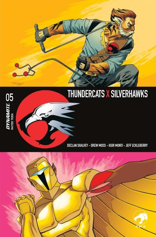 ThunderCats X SilverHawks cover — © Dynamite Entertainment